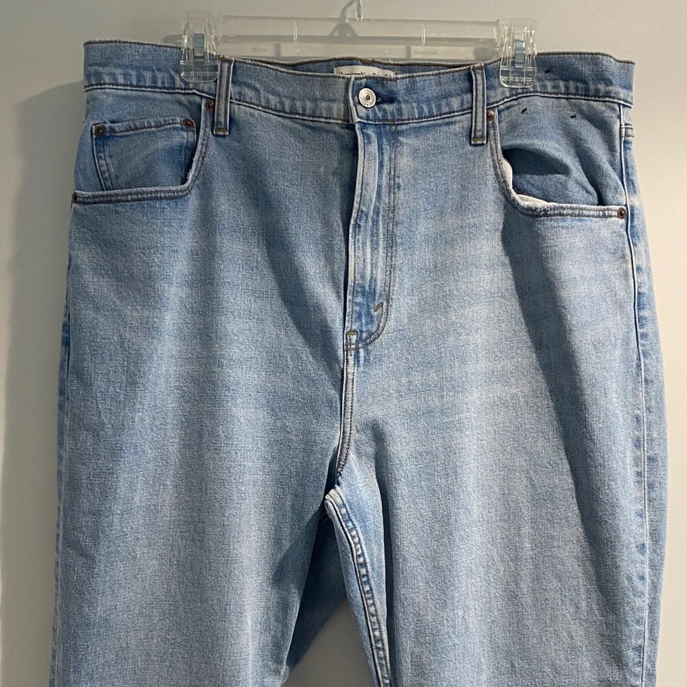 Abercrombie & Fitch Sky Blue High Rise Jeans